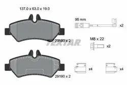 Fren Balatası Spr-906-Crafter Arka Fişli
