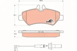 Fren Balata Arka 07-Lt35 Crafter-Sprinter