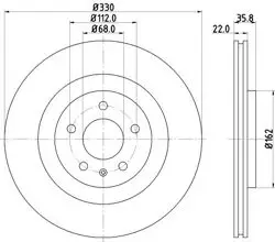 Fren Diski Audi, Porsche, VW A4 (8K2, B8) , A4 (8W2, B9) , A4 Allroad (8Wh, B9) , A4 Avant (8K5, B8) , A