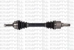 Aks Ön Sol Komple 206 Dıs Freze 21 Ic Freze 22 Boy 610mm Tu3jp Et3j4 1.4 8V 16V Abssız 98- -