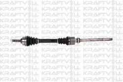Aks Ön Sağ Komple 206 Dıs Freze 21 Ic Freze 22 Boy 886mm Tu3jp Et3j4 1.4 8V / 1.6 8V Tu5jp 16V Abssız 98- -