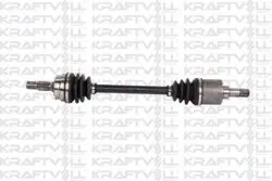 Aks Ön Sol Komple P306 (Em Ym) / (Dıs Freze:25, Ic Freze: 22, Conta Çapı: 54,8 Boy: 607mm) Tu5jp (1.6 8V) 93-01 Abssız