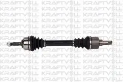 Aks Ön Sol Komple 206 Dıs Freze 21 Ic Freze 22 Boy 604.5mm Tu5jp 1.6 8V Dv4td 1.4 HDI 8V Abssız