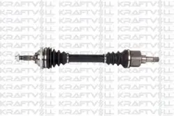 Aks Ön Sol Komple 206 Dıs Freze 21 Ic Freze 22 Boy 604.5mm Dv4td 1.4 HDI-Tu3jp Et3j4 1.4 8V 16V ABS li