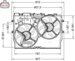 Fan Motoru Davlumbaz Ducato 2,3 14 -