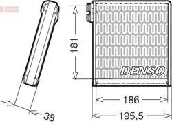 Evaporator Arka Klima İçin Ducato 2,2 2,3 3,0 06 -