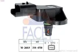 Hava Basınç Sensörü Ds5 C4 Ds3 C4 Picasso C5 III C4 II Ds4 Rcz P308 P3008 P5008 Ep6cdt