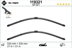 Silecek Süpürgesi 530 / 530mm (Muz Tip) Passat Superb (Swf)