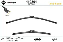 Silecek Süpürgesi Aerotwın 530 / 475 mm A974s Polo 05-1.4 TDI