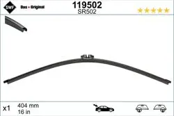 Silecek Süpürgesi 405mm (Muz Tip) Arka Octavia II 04-Caddy 04-Transporter T5 03-Touran 03 -
