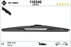 Silecek Arka (X1) 350mm Kangoo Laguna III Megane III X3 C4 Focus P206 P406 (Swf)