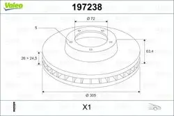 Ön Fren Diski Jeep Grand Cherokee II 99-05