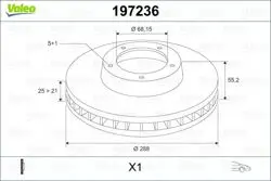 Ön Fren Disk Aynası (Adet) Galaxy 1,9Td I / 2,3 94-01 VW Sharan 95-10 Seat Alhabra 96-10