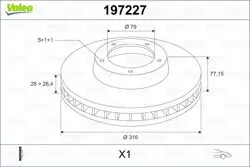 Fren Diski Ön BMW E38 94-01