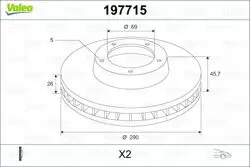 Ön Fren Disk Aynası Mitsubishi Grandıs 2.4I