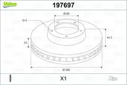 Ön Fren Diski (Aynası) Elantra 2011- Ceed 2012- i30 2012-