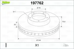 Fren Diski Ön Range Rover III Vogue (L322) 02-12