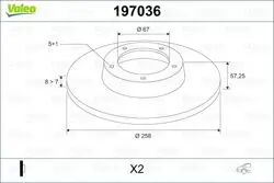 Fren Diski Arka A-Class W169 04-12 B-Class W245 05-11