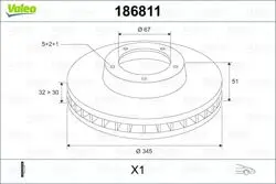 Fren Diski Ön Ml-Class W163 98-05