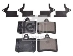 Arka Fren Balatası C5 1.8 16V,2.0 16V,2.0 2,2 HDI,3,0 V6 03 / 01 -