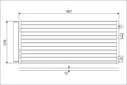 Klima Radyatörü Komple Corsa E B10xfl – B10xft – B14neh B14xej – B14xel – B13dtc – B13dte – B13dtn