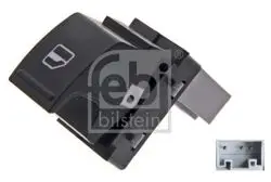 Cam Açma Kapama Anahtarı Yolcu Tarafı Tekli Caddy Golf V Passat / CC T6 Amarok Jetta Polo Scirocco Sharan Tiguan Touran Toureg Altea Ibiza Leon Toledo 06-16