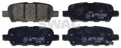Arka Fren Balatası Nissan Qashqai J10 07-13 Xtrail 07-13 Parthfınder 13- Koleos 08- Juke 10- Suzuki Grand Vitara 08-