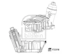 Yağ Filtre Kütüğü Fıltrelı BMW N47 N57 B47 F10 F20 F30 E90 F01 E84 F25 F26 F15 F16