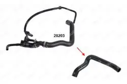Radyatör Üst Hortumu (Ok Ile Gosterılen) Lt35 Volt 2.5Tdı