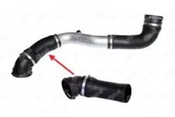 Turbo Hortumu Metal Boru Hariç (Konnektorlu) BMW 5,20 E60 E61