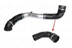 Turbo Hortumu Metal Boru Hariç (Konnektorlu) BMW 5,20 E60 E61