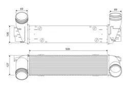 Intercooler Radyatörü BMW N20 E84 Z4 E89