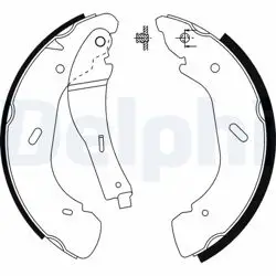 Arka Fren Pabuclu Balata Transit V184 00-06 A.Ceker