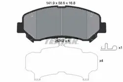 Fren Balatası Qashqai X-Traıl 07-10-Ön
