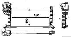 Radyatör Spr. 602 312 / 412 (Cr667000s)