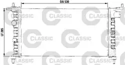 Radyatör Opel Corsa B Combo B 1.2-1.4 Man.Classıc