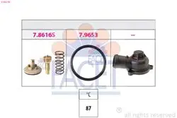 Termostat-VW 1.2 Polo 2009-1.6Fsi 87º Kapaklı