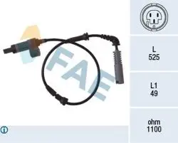 Sensör ABS E-46 Ön