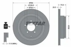 Fren Diski R.Rover III 3.0 / 3.6 Arka 05-(Tek)