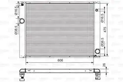 Radyatör E-60 Otomatik 5.20 / 5.28.5.30 İ