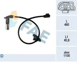 Sensör ABS 202 Arka Sağ / Sol