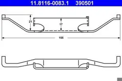 Balata Sacı E-32 / 34 Ön