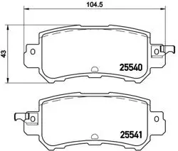 Fren Balatası Cx-3 1.5D 15-Cx-5 2.0 12-17 Arka