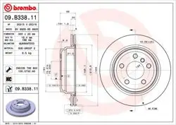 Fren Diski F-30 / 31 Arka 3.20 / 3.28 Tek