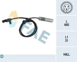ABS Sensörü Ön BMW E87 E81 E90 E92 E93
