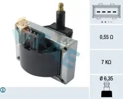 Ateşleme Bobini P106 P306 P405 Partner Berlingo Ax Zx Tu1m (1,1 8V) Tu3 2 (1.4 8V Karburatorlu) P605 Xm Xu10j2 (2.0 16V)