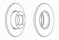 Opel Fren Disk Ön Corsa B 569014