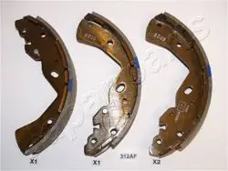 Mazda B2500 2Wd 02-06 Ranger 2Wd 01-06 / Bt50 06-Ranger 06-Fren Balatası Arka Pabuç -