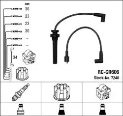 Chrysler Neon Stratus 2.0 Buji Kablo Set