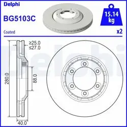 Fren Diski (Çiftli Paket)-Boyalı, Deliksiz